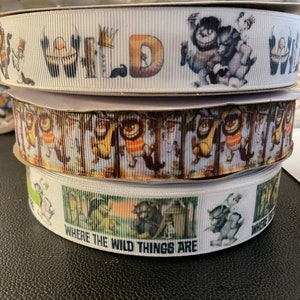 KING of THE MONSTERS!  1” grosgrain ribbon, choose 3 or 5 yards, roast, perfect for embellishment/hair/decor/gifts & all of your projects!