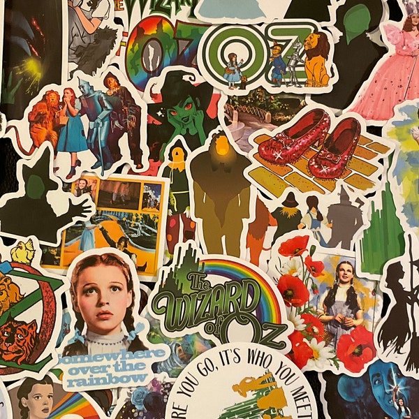 The WONDERFUL decals!  Choose 25/50 decals, iconic story, a girl and her peeps, follow the brick road & they make a darn good gift!