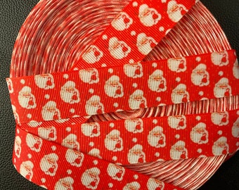 LITTLE SANTAS!  1” grosgrain ribbon, choose 3/5 yds., Christmas, perfect for embellishment/hair/decor/gifting & all of your fun projects!