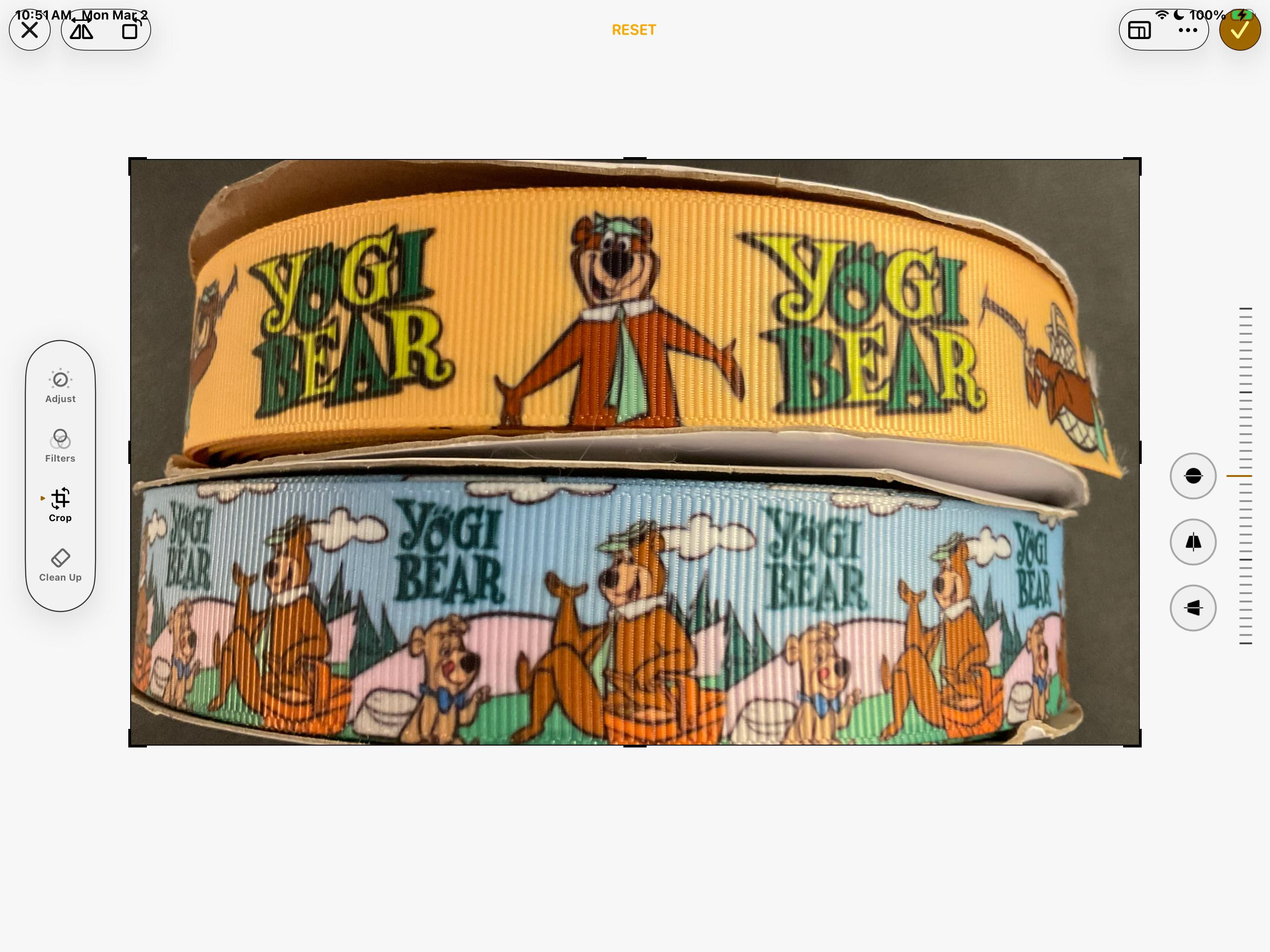 THE BEAR! 1” Grosgrain Ribbon, Choose From 2 Styles, 3/5 Yds., Perfect ...