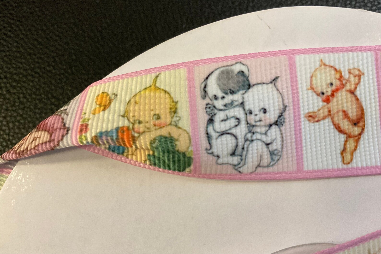BABIES, BABIES, BABIES! 1” Grosgrain Ribbon, Choose 3 or 5 Yds., Little ...
