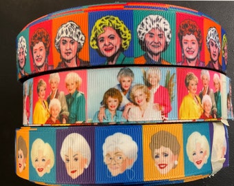 THE GG RIBBON!  1” grosgrain ribbon, choose 3or 5  yards, iconic characters, gift wrapping/embellishment/fun and it makes a darn good gift!