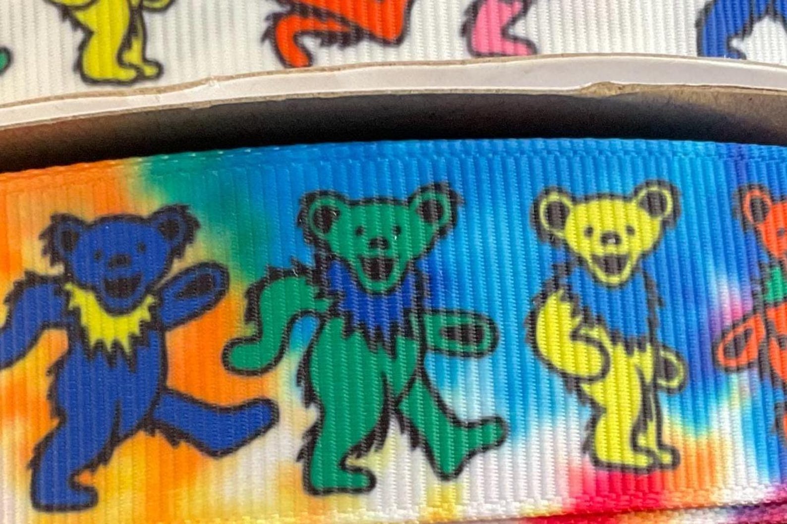 THE BEARS! Grosgrain Ribbon,3 Sizes-5/8”/7/8”/1”, 3/5 Yds., Great for ...
