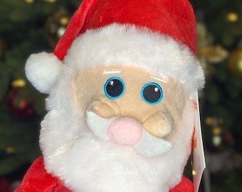 Personalized Plush Santa, Christmas Stuffed Toy, Baby's First Christmas Gift