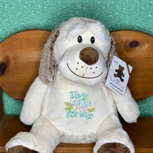 Dog, Personalized Gift, Plush Dog, Stuffed Animal, Dog Gift, Baby Shower, Custom Stuffed Animal, Dog Stuffed Animal, Stuffed Dog, Keepsake