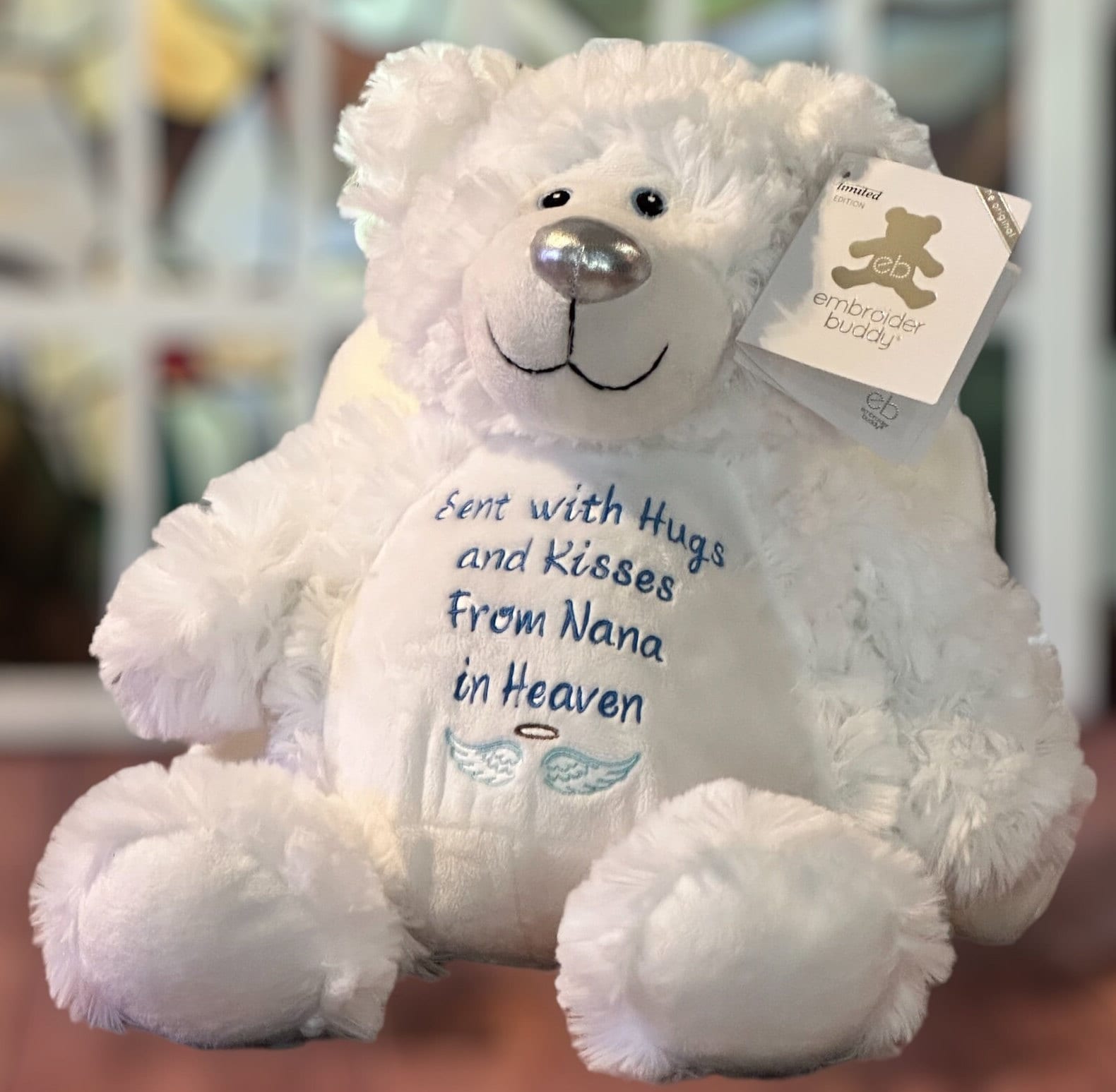 Angel, Bear, Angel Wings, Stuffed Animal, Sympathy Gift, Keepsake