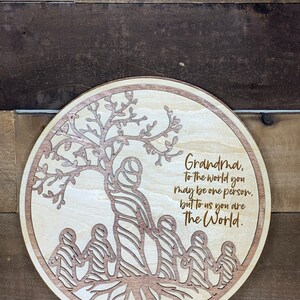 Mother&#39;s Day Gift, Grandkids, Mothers Family Tree Custom Sign, Christmas, Birthday,Personalized Grandma, Mom Gift Idea,Hanging Grandparent