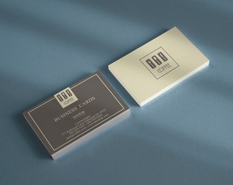 Visit Card Mock Up Etsy