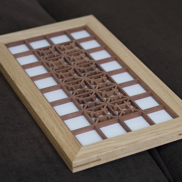 Japanese Wooden Wall Art Etsy