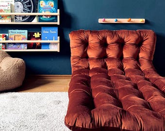 Velvet Floor Pillow: Reading Nook, Window Seat, Bench, daybed or floor sofa