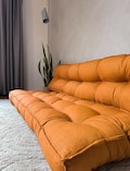 Linen Floor Sofa, Floor cushion – Floor Futon Cushion, Custom Size bench cushion