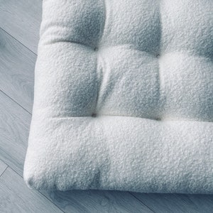 Teddy Boucle Floor Cushion Lounger - Etsy