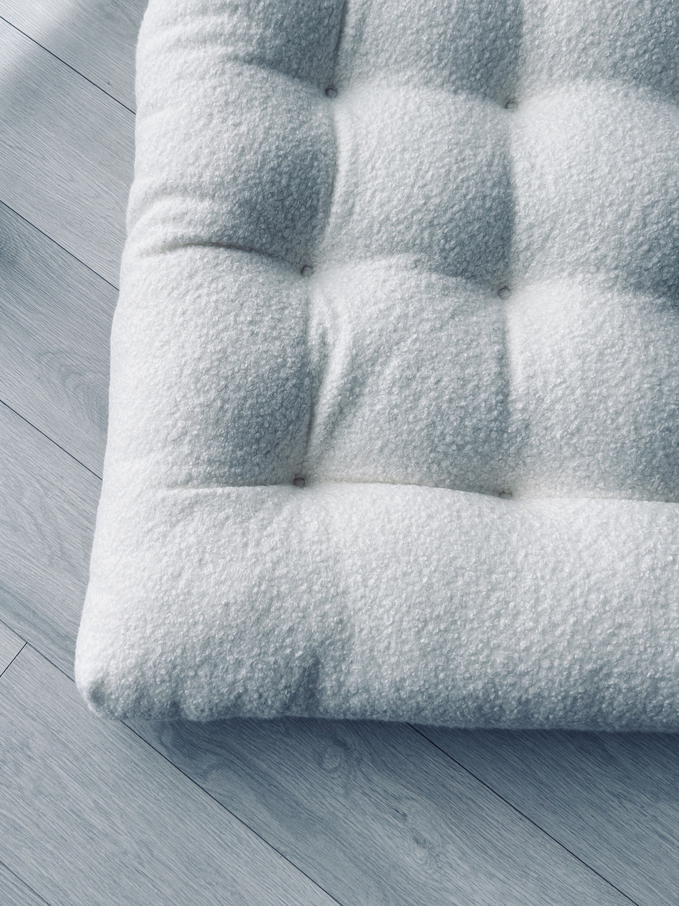 Teddy Boucle Floor Cushion Lounger - Etsy
