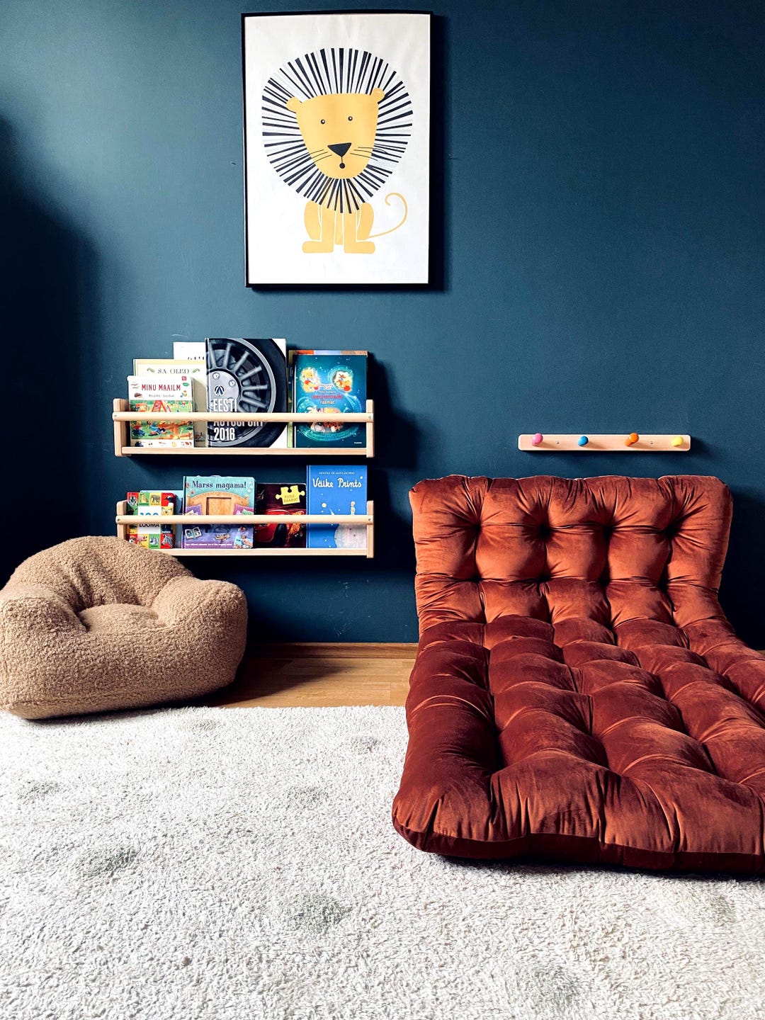 Velvet Floor Pillow: Reading Nook, Window Seat, Bench, Daybed or Floor ...