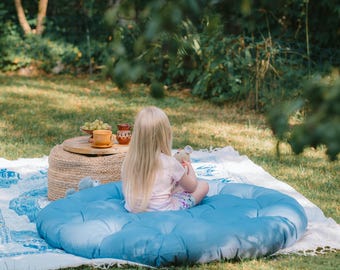 Waterproof Outdoor Floor Cushion, Round Outdoor Cushion Patio