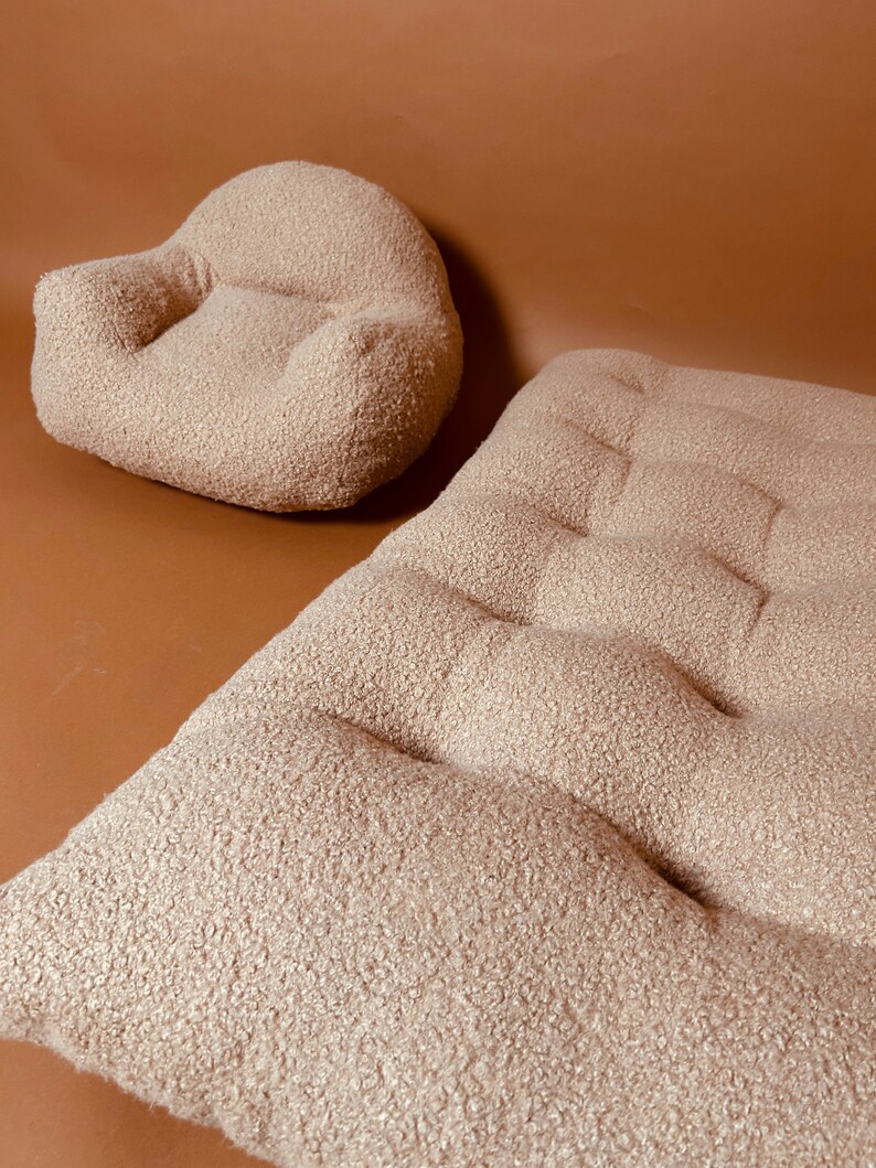 Teddy Boucle Floor Cushion Lounger - Etsy