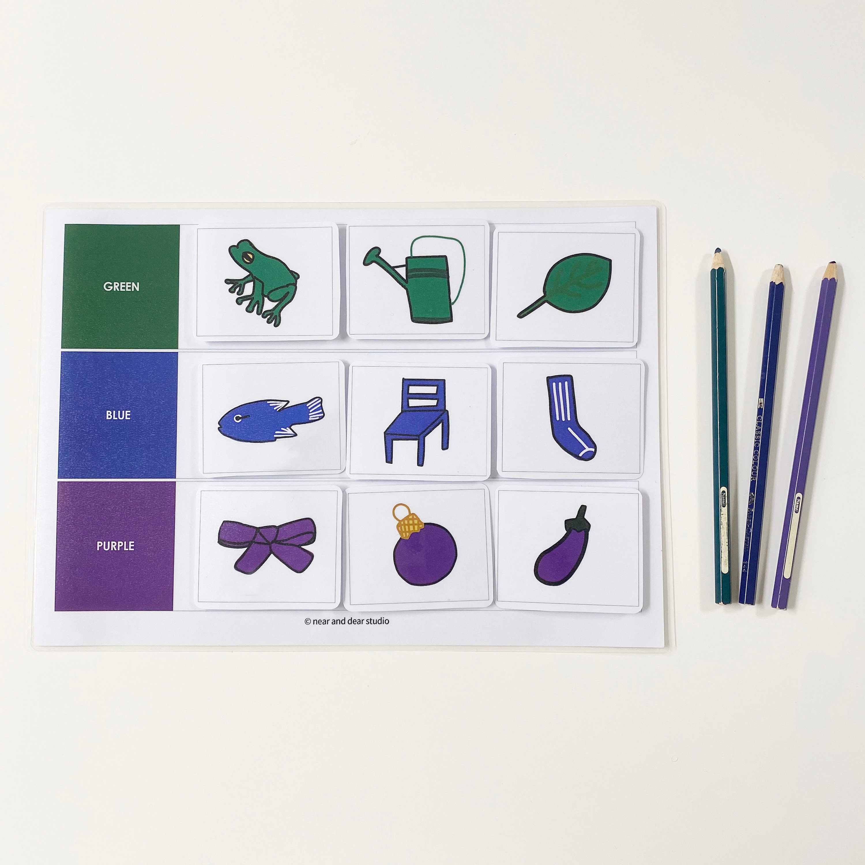 Color Activities Printable for Toddlers and Preschoolers | Etsy