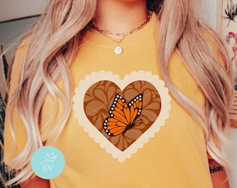 Talavera mariposa PNG, Talavera corazón, diseño de mariposa de Talavera mexicana, terracota de arcilla Barro, patrón de azulejo español tradicional, Preppy