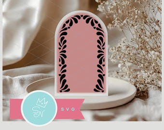 Corazones de Talavera SVG, Arco de Talavera, Diseño de Talavera Mexicana, Estilo Talavera, Azulejo Español, Marco de Borde de Talavera SVG, Corazón de Talavera SVG