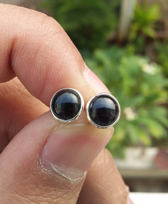 Sterling silver onyx earrings Sterling silver onyx earrings