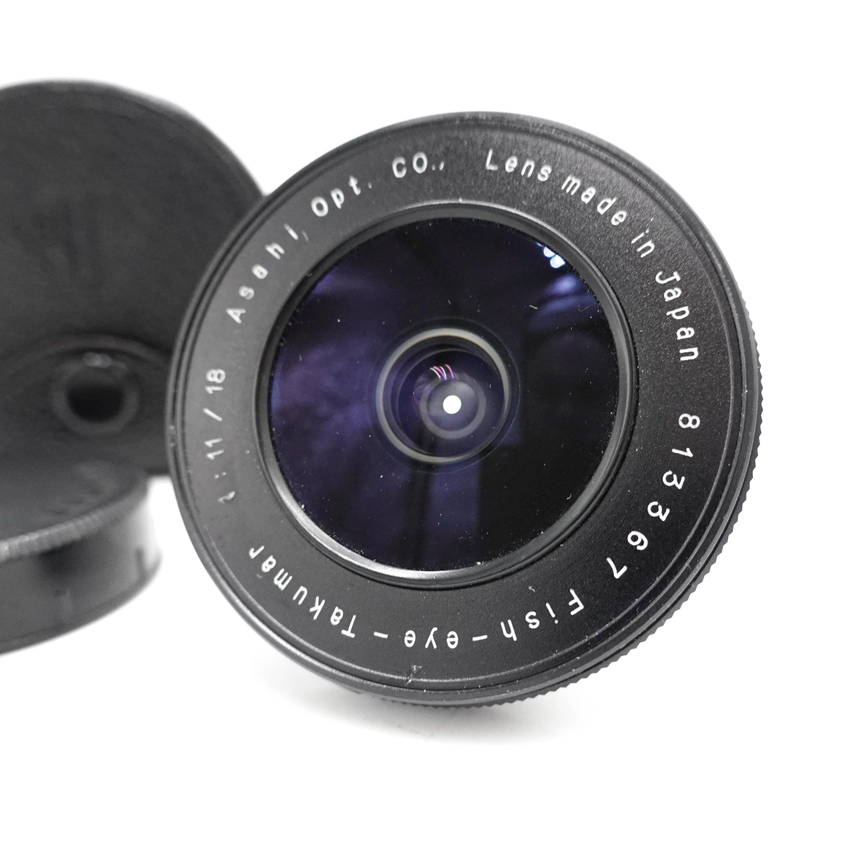 PENTAX FISH-EYE-TAKUMAR 18mm F11 M42マウント PENTAX FISH-EYE-TAKUMAR 18mm F11 M42マウント Pentax Asahi Fish-eye