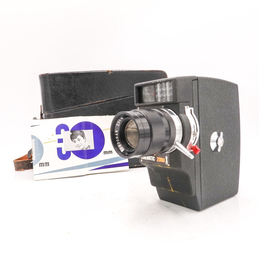 Rondo Cinematic Zoom 8 Double / Regular 8mm Cine Film Camera Etsy
