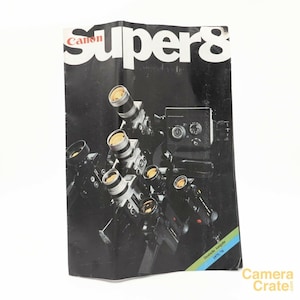 Canon super 8 cine film camera brochure guide - german 1975/76 ot-2287