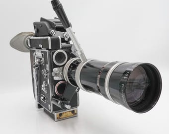 Paillard Bolex H16 Reflex Rex5 16mm Cine Film Camera & 18-86mm F