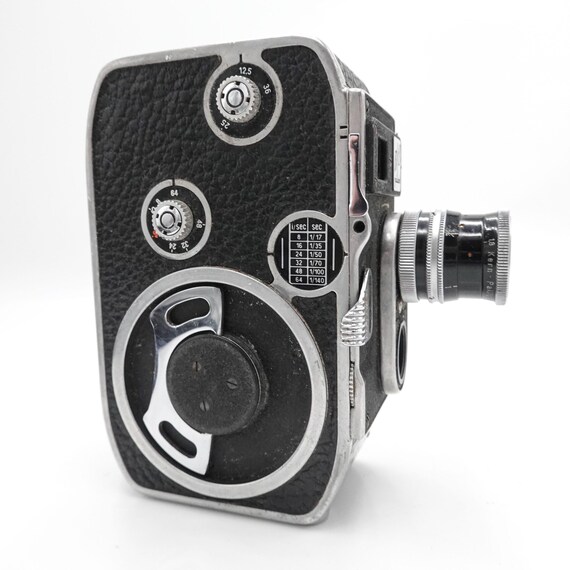 Bolex Paillard B8 B-8 Double 8mm Cine Film Camera W/ 1 Lens