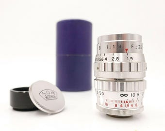 Som Berthiot Cinor B 12.5mm F/1.9 D Mount Cine Prime Lens - Fully