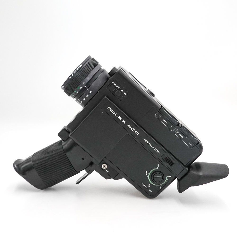 Bolex 660 Macro Super 8 Cine Film Camera - Working S8-8419