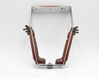 Vintage houten camerahandgreep