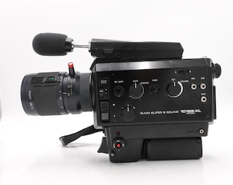 Vintage ELMO Super 8 SOUND 1012S-XL Macro Cine Movie Camera - Etsy