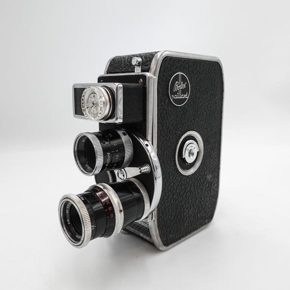 Paillard Bolex D8L ダブル 8 mm 映画用シネフィルムカメラ (レンズ 2