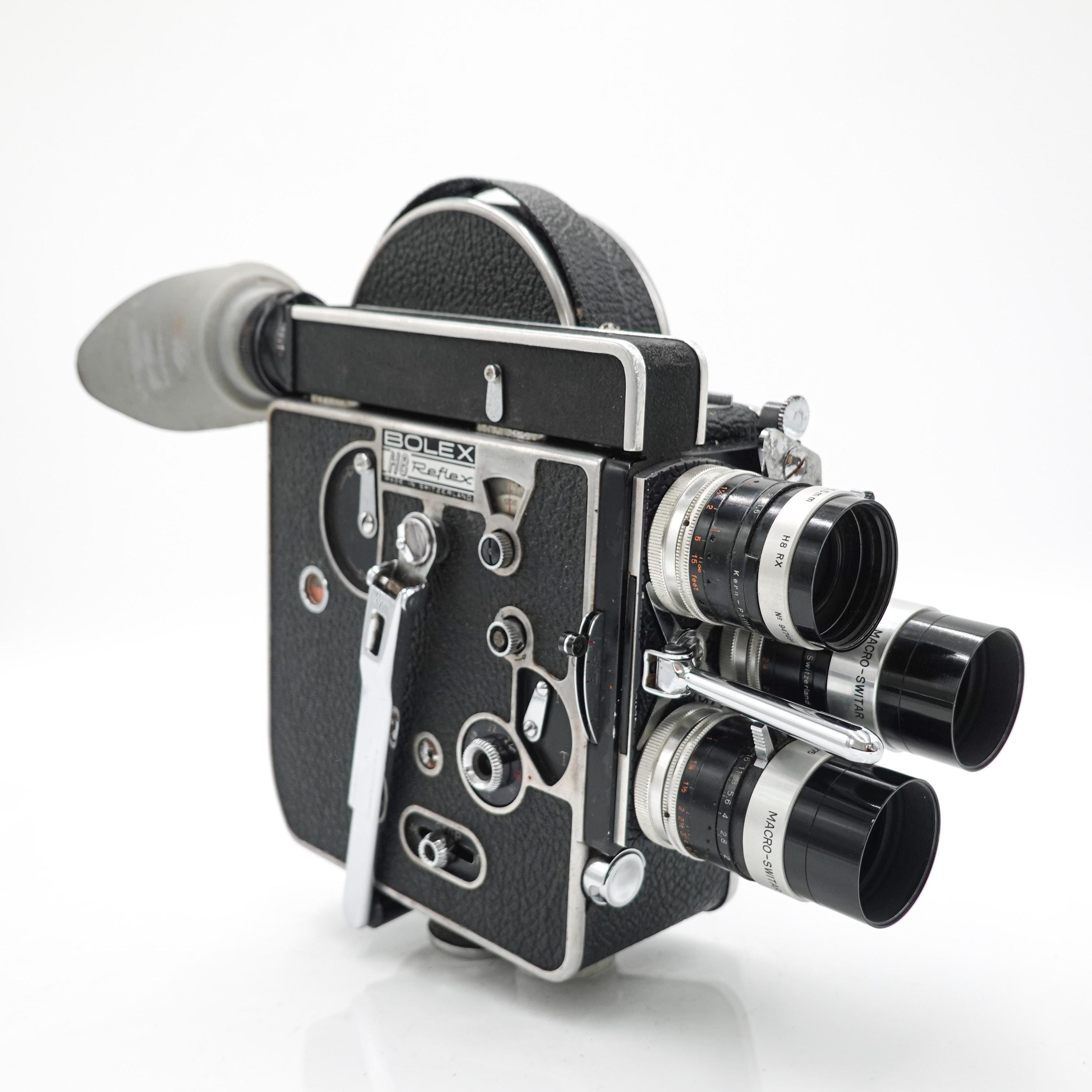 Bolex Paillard H8 Rex ダブル/レギュラー 8 mm シネフィルムカメラ