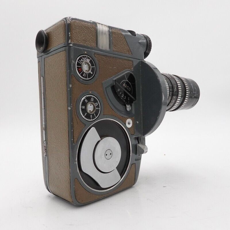 アルコ エイト ダブル 8 mm シネフィルム カメラ - トリプル