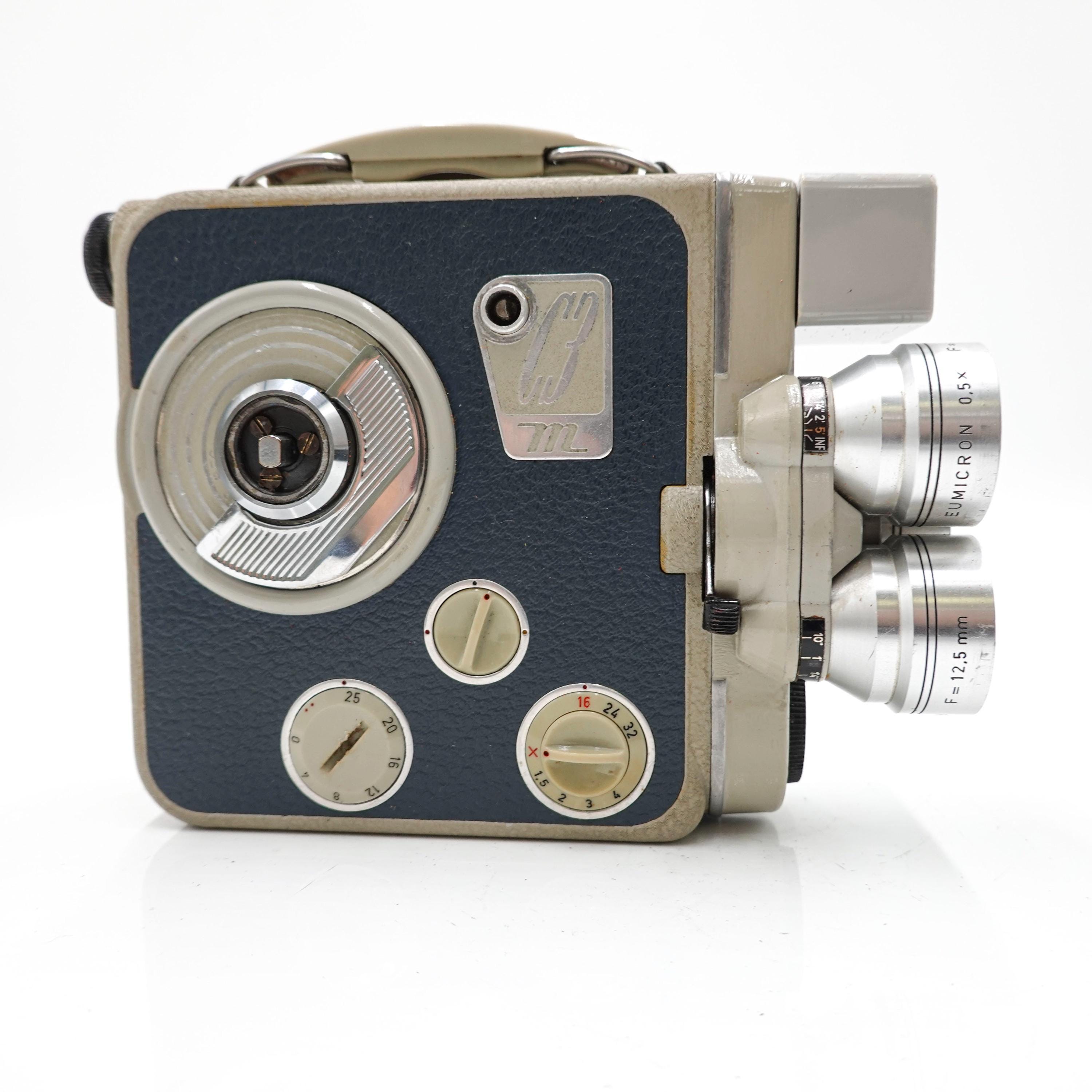 EUMIG C3R オーストリア製 8mm映画カメラ 三連ターレット式レンズ Eumig c3 - Etsy 日本