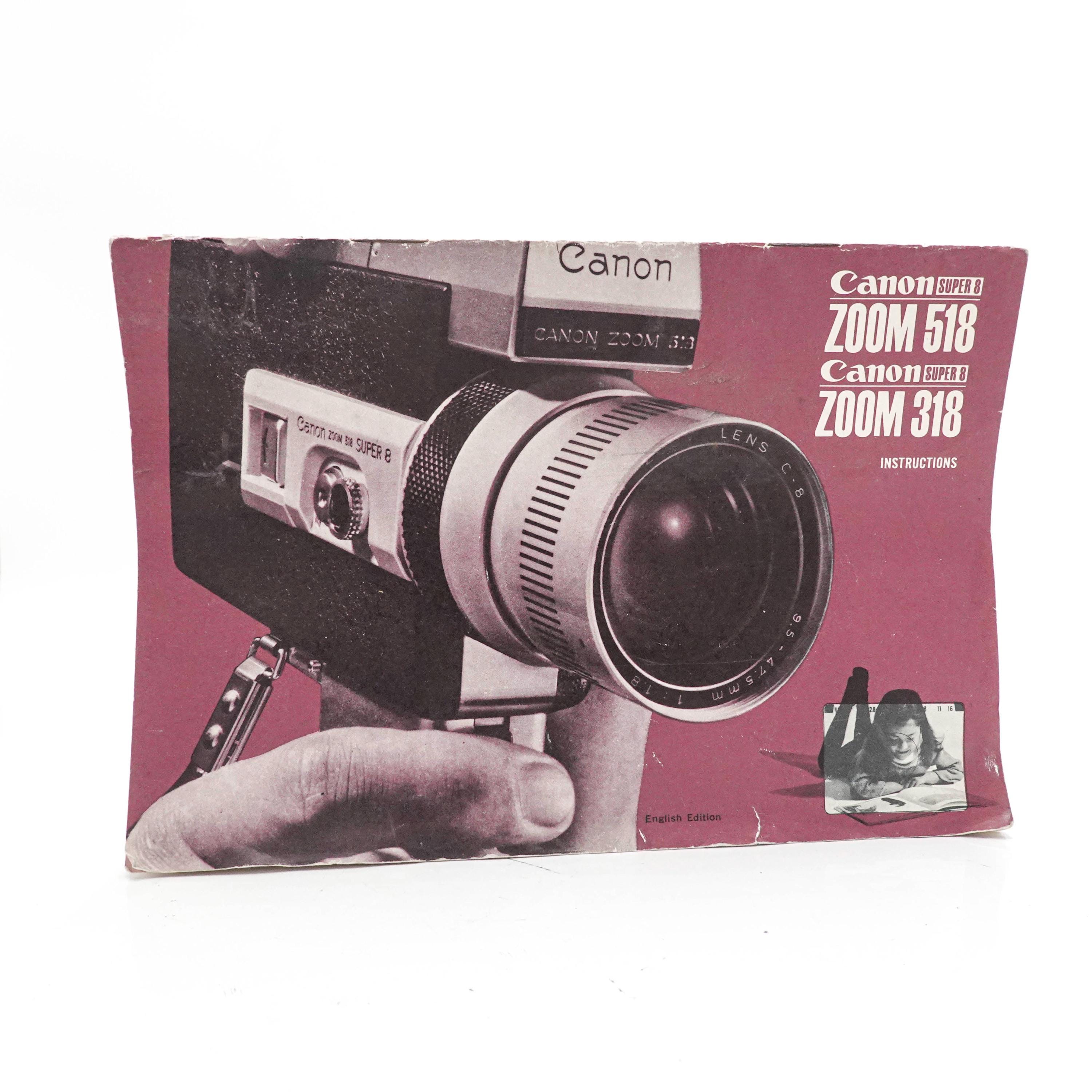 Canon Super 8 Zoom 318 - Etsy
