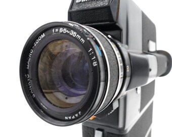 ▪️中古品▪️ Sankyo mf-404 スーパー 8 シネフィルムカメラ Sankyo MF-404 Super 8 Camera - CameraCrate.com - Super 8