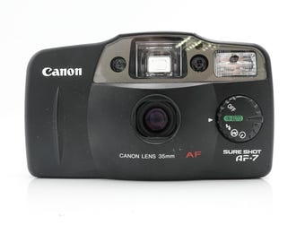 Canon sure shot  af-7 / owl 35mm compact point & shoot film camera
