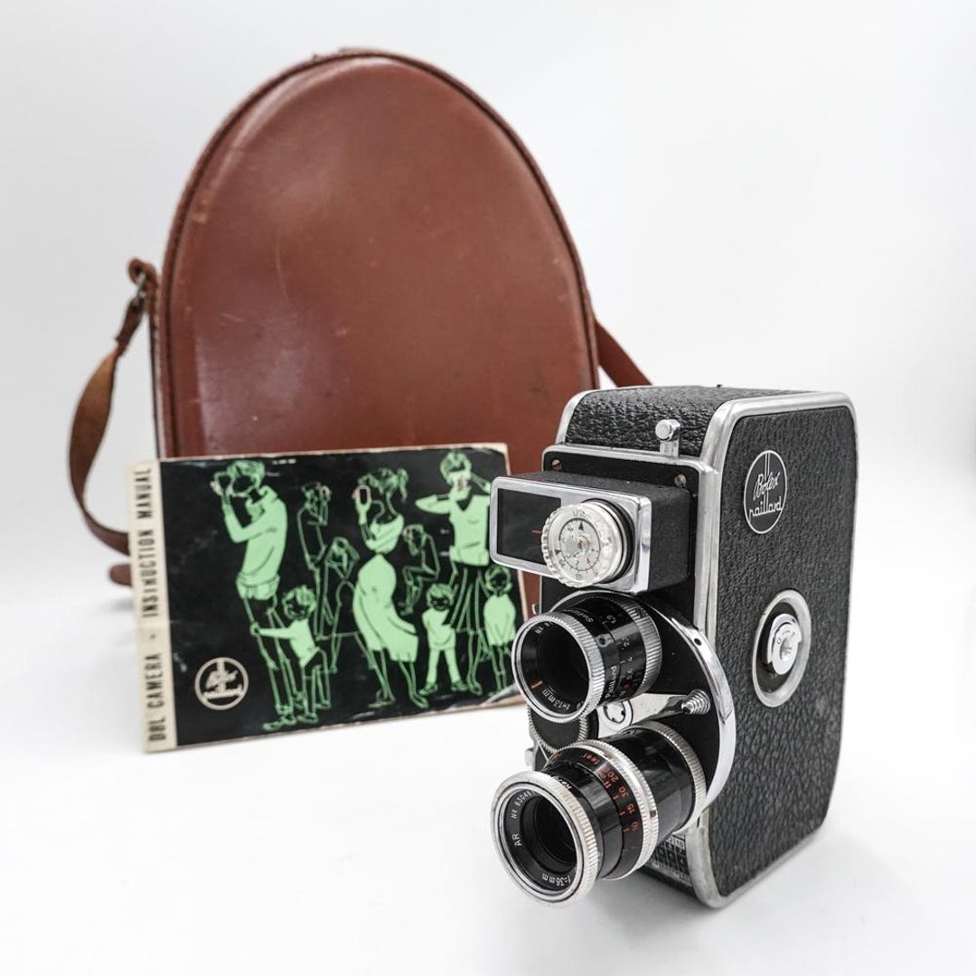 Paillard Bolex D8L ダブル 8 mm 映画用シネフィルムカメラ Paillard Bolex D8L ダブル 8 mm 映画用シネフィルムカメラ