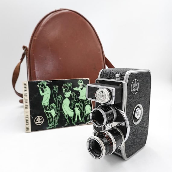 Paillard Bolex D8L ダブル 8 mm 映画用シネフィルムカメラ (レンズ 2