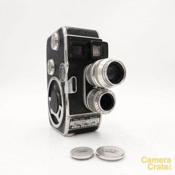 Bolex Vintage Bolex Paillard B8 8mm Cine Film Camera W/ Case 