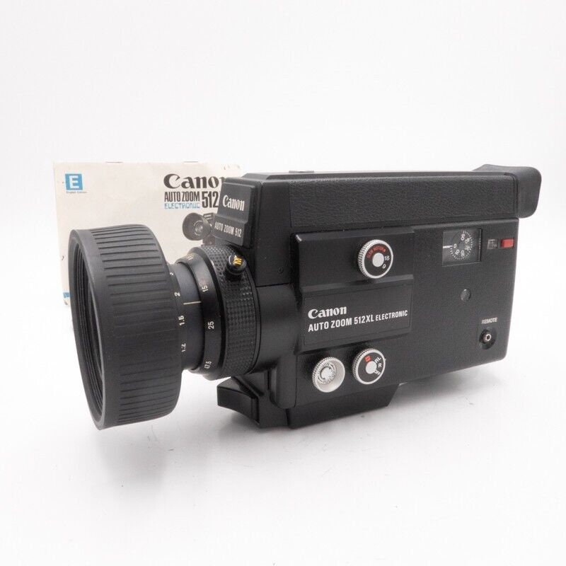 Canon 512xl Electronic Super 8 Cine Film Movie Camera Fully - Etsy