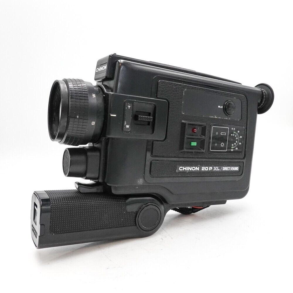 Chinon 20p Xl Super 8 Cine Film Movie Camera - Fully Working