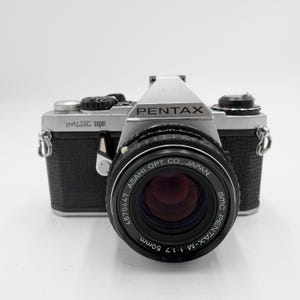 Pentax me super 35mm film slr camera & 50mm f/1.7 lens - fully working image 2