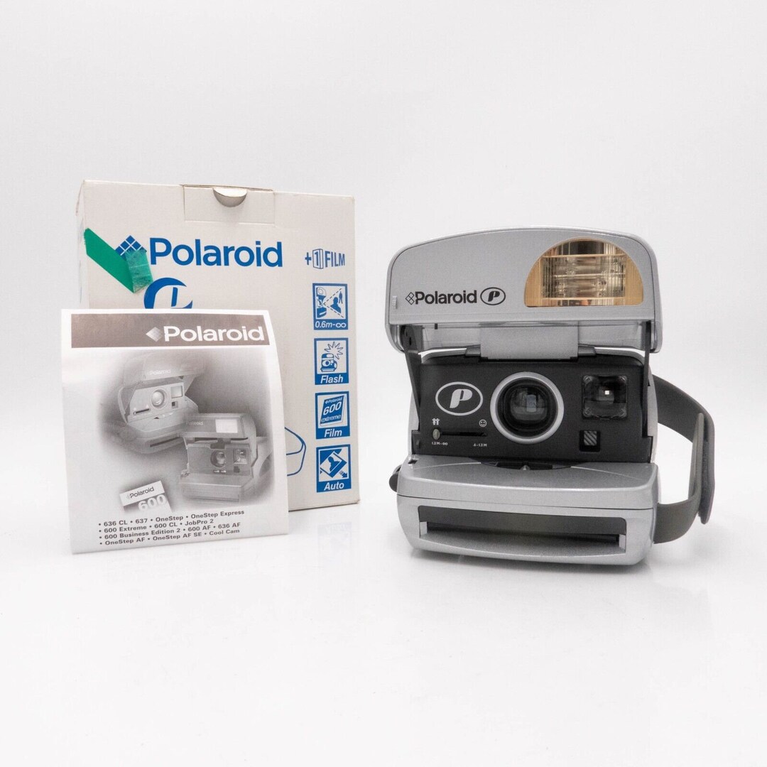 Polaroid P Instant Film Camera Fully Working Cam-6943