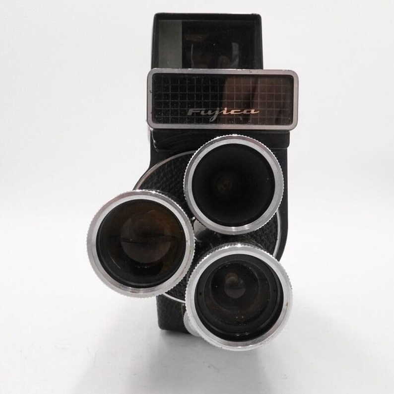 Fujica 8ee Double 8mm Cine Film Camera Triple Lens Fully Etsy UK