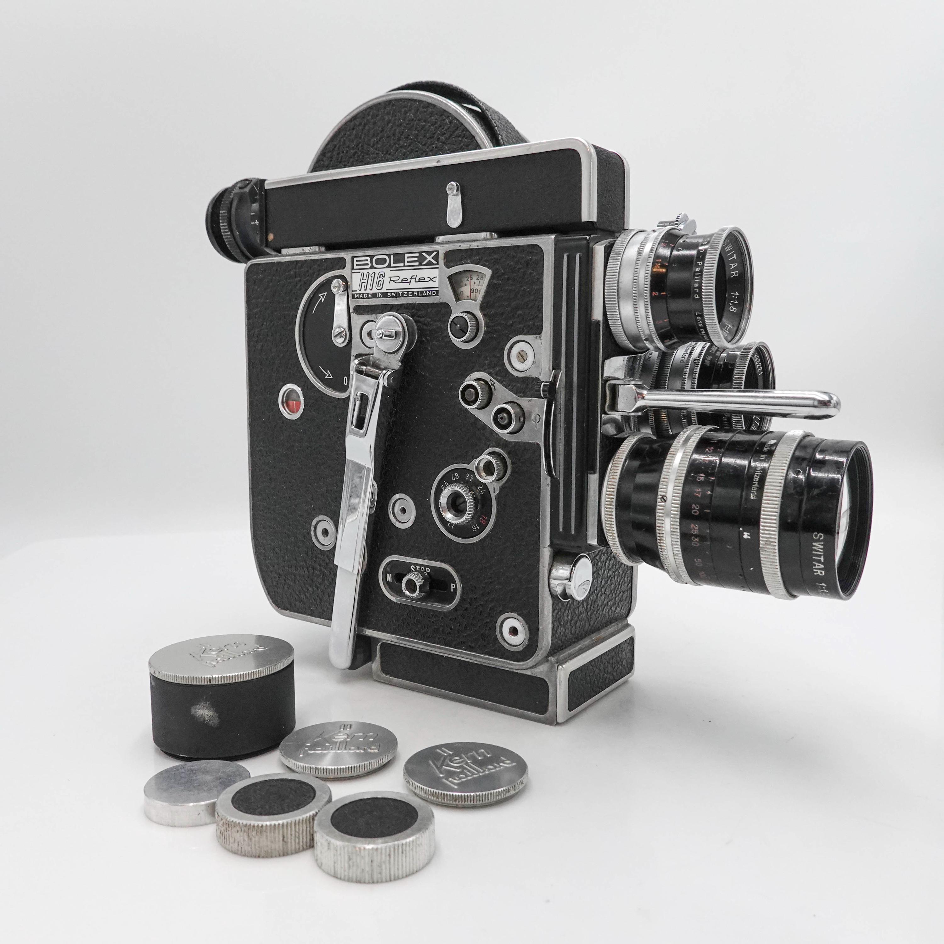 Bolex H16 フィルムカメラ？　希少　※お気軽にお問い合わせください Bolex H16 - 50年代 16 mm シネカメラ画像 - 1950年代のカメラの