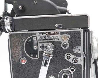 Paillard BOLEX H16 REFLEX 16mm ボレックス Paillard Bolex H16 Reflex 16mm Cine Film Camera & 25mm f/1.8